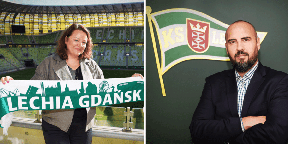 Lechia Gdańsk z nowym Dyrektorem Marketingu i Dyrektorką Zarządzającą awans MEDIARUN COM AWANSE LECHIA GDANSK CMO V1