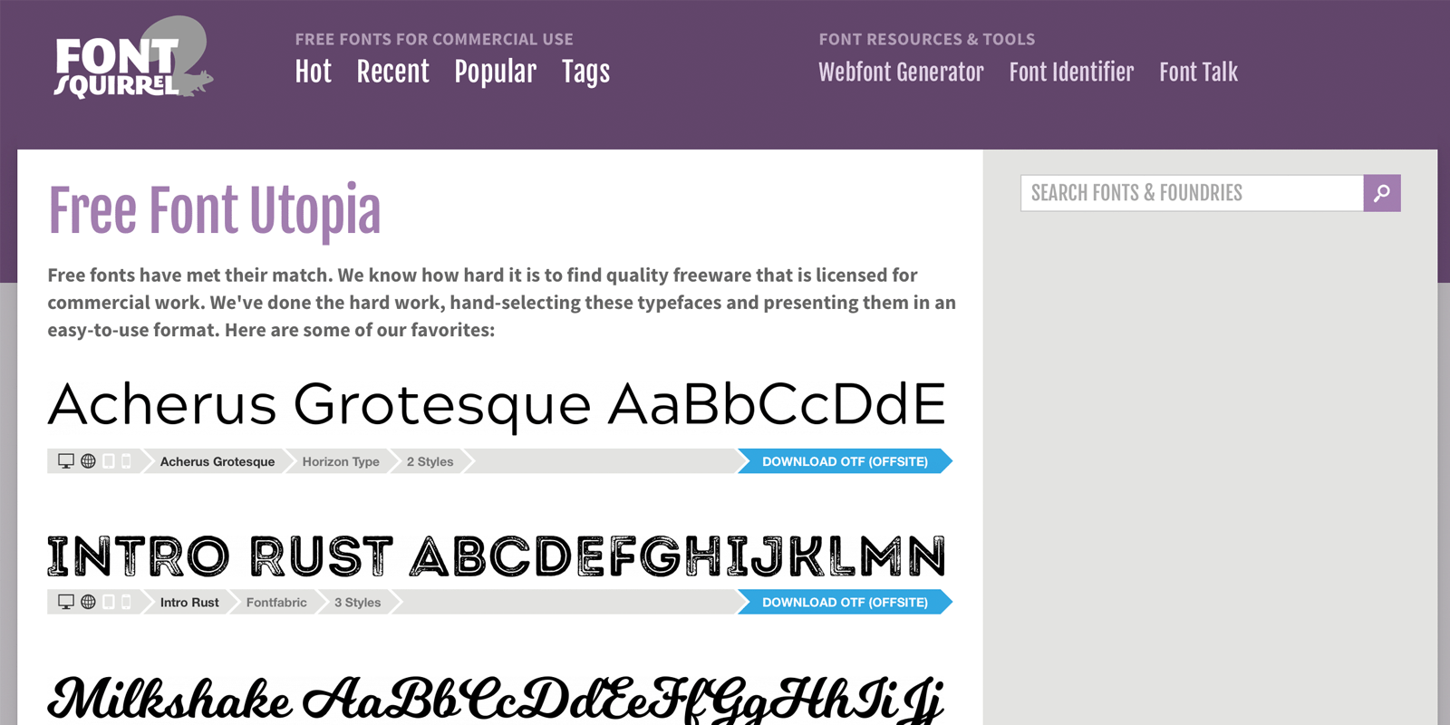 6 najlepszych stron z fontami dla Twojej strony internetowej! Google Fonts MEDIARUN COM FONT SQUIRELL V1