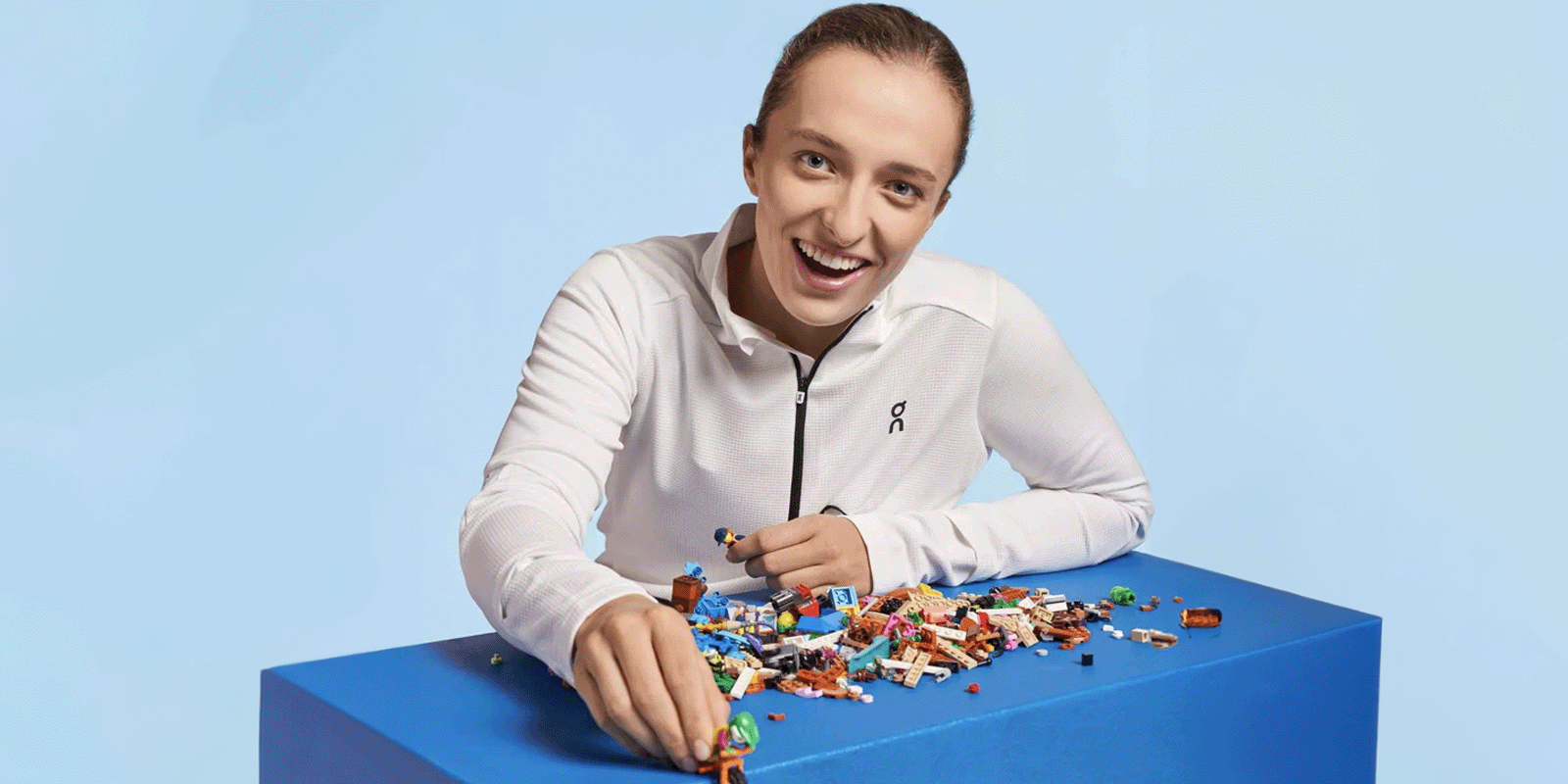 IGA ŚWIĄTEK ambasadorką światowej marki Lego MEDIARUN COM IGA SWIATEK LEGO AMBASADOR V1