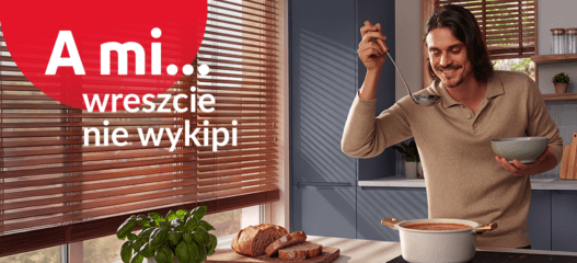 Amica uruchamia platformę komunikacyjną „A mi…" – wynik badań konsumenckich i przetargu wygranego przez agencję GPD. Winietkowe historie z codzienności, claim „Sprawdza się od lat" i zintegrowana kampania TV + digital od kwietnia 2026. Sprawdź, jak polska marka AGD z prawie 70-letnim doświadczeniem zmienia sposób mówienia o pieczeniu i gotowaniu.