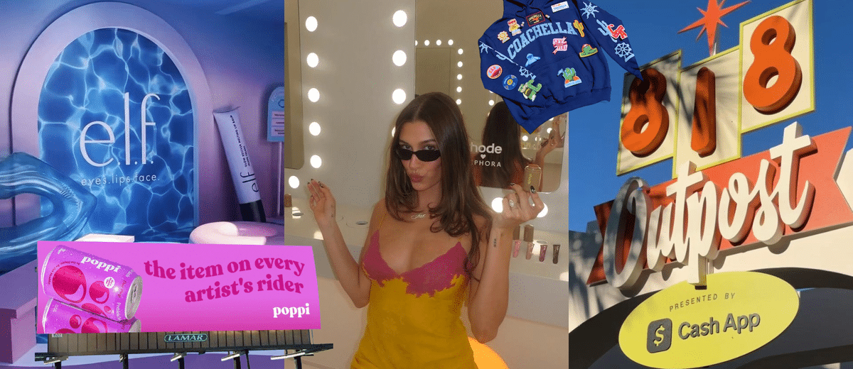 Coachella przeszła do historii jako bezprecedensowy poligon experiential marketingu. Marki z sektorów beauty, fashion, tech i FMCG zamieniły pustynię w Indio w jedno wielkie laboratorium kampanii.