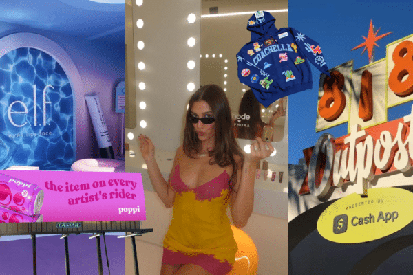 Coachella przeszła do historii jako bezprecedensowy poligon experiential marketingu. Marki z sektorów beauty, fashion, tech i FMCG zamieniły pustynię w Indio w jedno wielkie laboratorium kampanii.