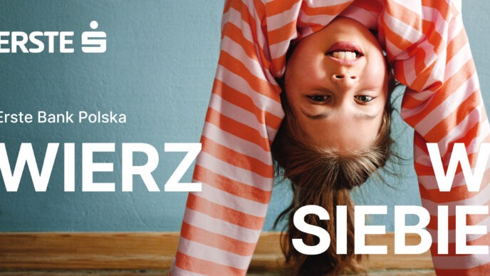 Erste Bank Polska – zaprezentował się polskiemu rynkowi z kampanią „Wierz w siebie", która jest nie tylko jedną z największych operacji rebrandingowych ostatnich lat, ale też deklaracją nowej tożsamości marki. Rebranding kosztuje bank około 250 mln zł w samym 2026 roku. To nie jest reklama – to premiera marki.