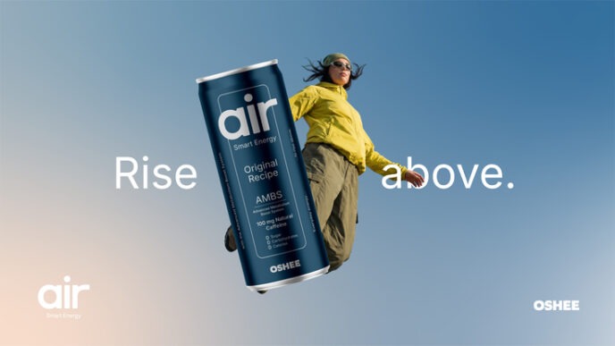 Agencja KERRIS poszerzyła swoje portfolio o projekt realizowany dla marki air – nowego brandu w ofercie polskiego producenta OSHEE i zarazem pierwszego w Polsce funkcjonalnego napoju energetycznego wspierającego metabolizm.To kolejny krok w budowaniu przez KERRIS silnej pozycji w kategorii FMCG i napojów funkcjonalnych.