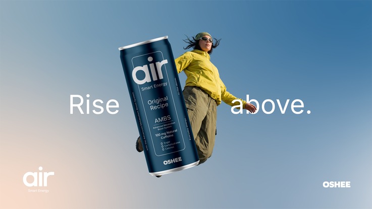 Agencja KERRIS poszerzyła swoje portfolio o projekt realizowany dla marki air – nowego brandu w ofercie polskiego producenta OSHEE i zarazem pierwszego w Polsce funkcjonalnego napoju energetycznego wspierającego metabolizm.To kolejny krok w budowaniu przez KERRIS silnej pozycji w kategorii FMCG i napojów funkcjonalnych.