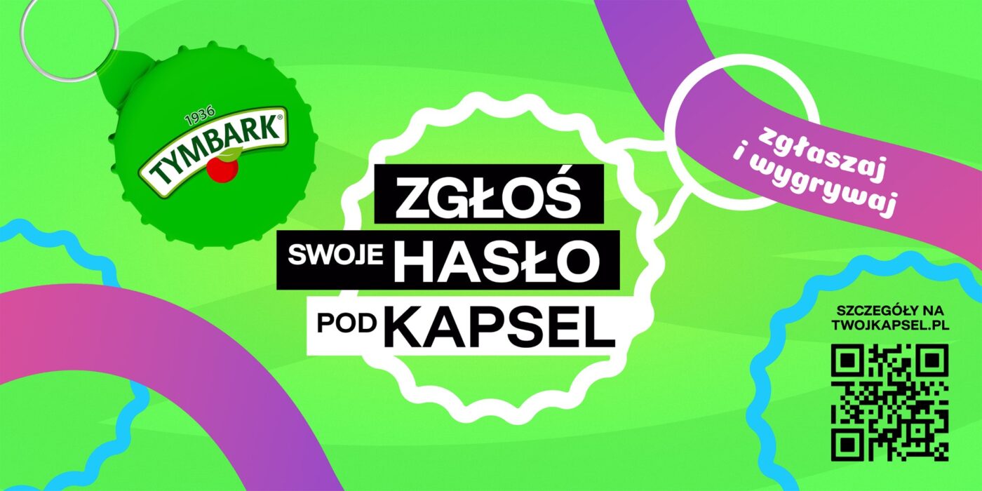 Tymbark - Kultowa marka z Grupy Maspex udowodniła, że odważny marketing zaczyna się tam, gdzie kończy się schemat. Celowe usunięcie haseł spod kapsli okazało się majstersztykiem typu product teaser, który zaangażował miliony Polaków w proces współtworzenia brandu.