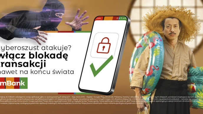 Letnia odsłona cyklu edukacyjnego mBanku, przygotowana przez Molecular Creative i dom mediowy Carat, wystartowała 6 maja 2026 roku. Tym razem bank sięga po konwencję wakacyjnego thrillera, by przypomnieć, że sezon urlopowy wcale nie zwalnia cyberprzestępców z aktywności.