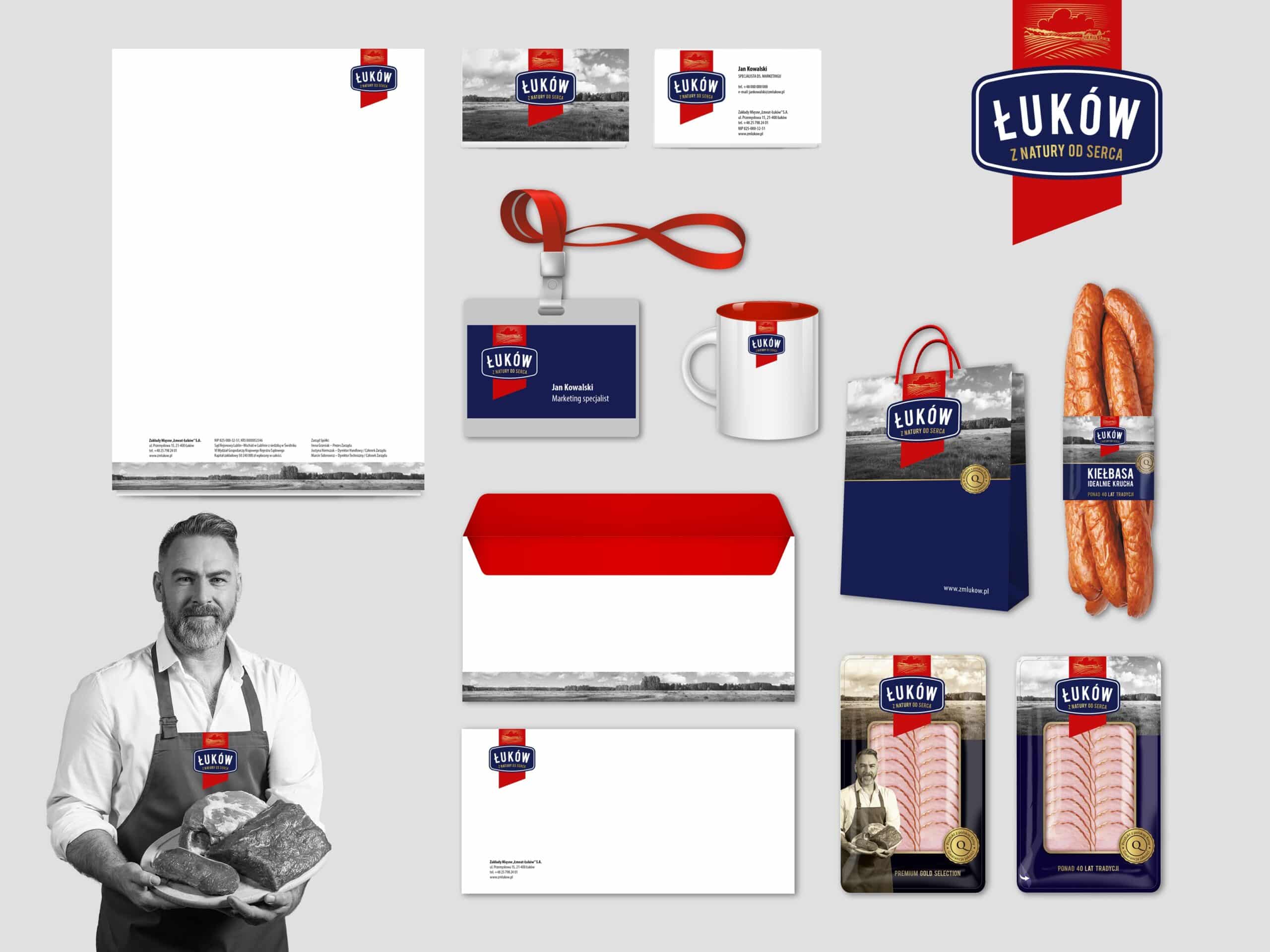 Łuków z nowym pomysłem - "Z natury od serca" Branding Łuków materiały