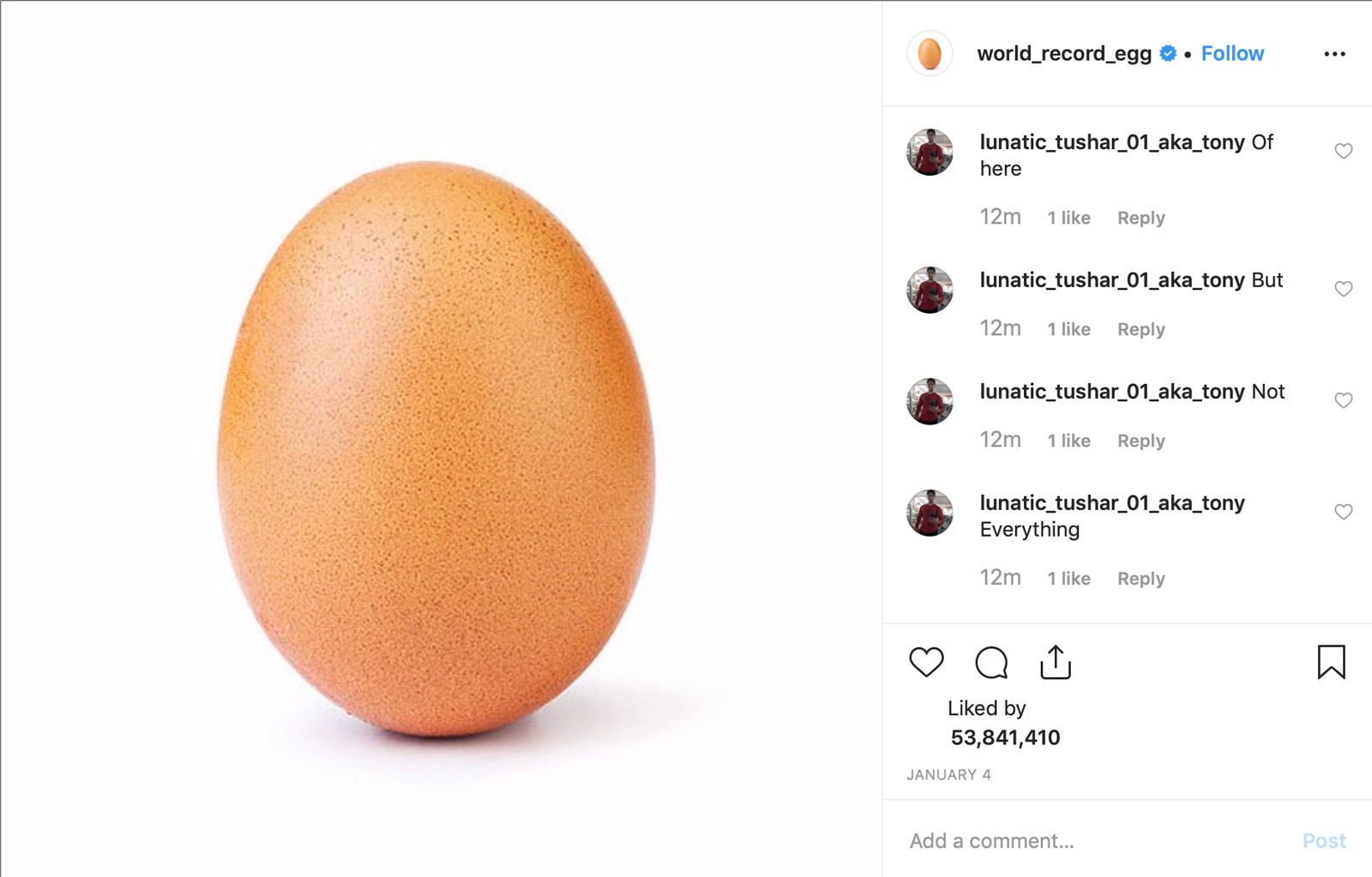 INSTAGRAM - Gwiazda PRZYJACIÓŁ robi furorę swoim debiutem! Instagram mediarun jajko rekord instagram 2019