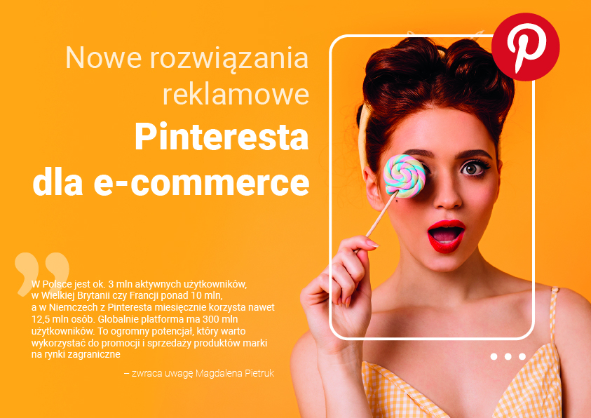 Nowe rozwiązania reklamowe Pinteresta dla e-commerce Digital Pinterest ecommerce Open Mobi